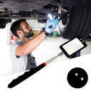 360° Inspection Mirror with LED Light Telescopic Handle for Mechanics  ourlum.com   