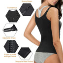 Neoprene Women's Waist Trainer Corset Zip Vest Slimming Girdle