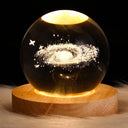 USB LED night light, Galaxy Crystal Ball lamp, 3D planet moon lamp, home decoration valentines day gift  ourlum.com   