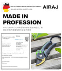 AIRAJ Plant Trim Garden Pruning Shears Set For Horticulture