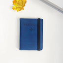 Vintage RFID Passport Holder Stylish PU Leather Wallet