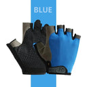 Gym Gloves Fingerless Anti-Slip Shock-Absorbing Sports Gloves