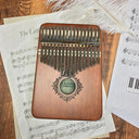 17-Key Kalimba Thumb Piano Beginner Friendly Wooden Mbira