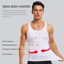 Men's Compression Slimming Corset Vest for Tummy Control