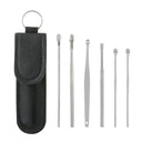 Stainless Steel Ear Wax Removal Kit with Non-Slip Handle