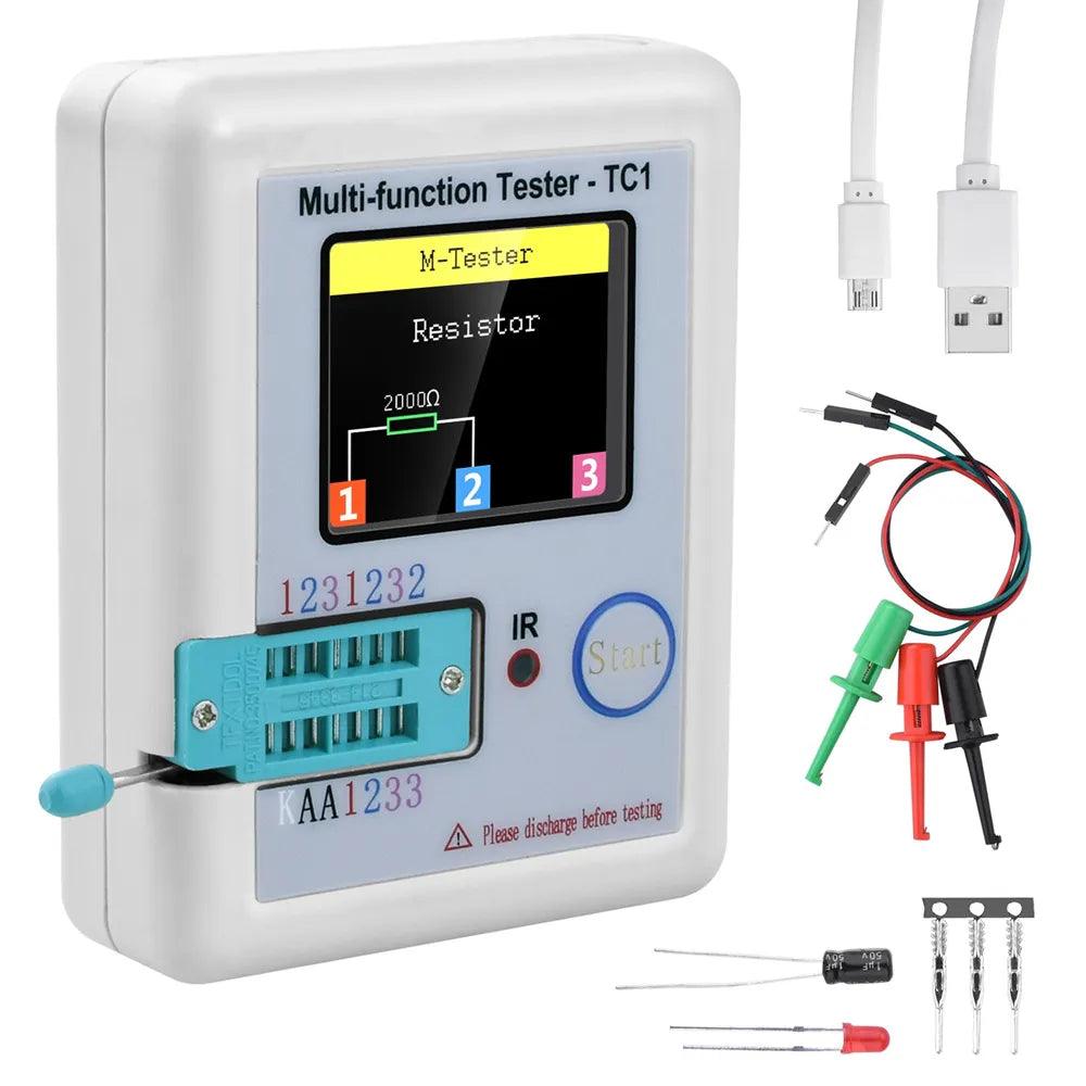 LCR Transistor Tester with TFT Display: Component Analyzer  ourlum.com   