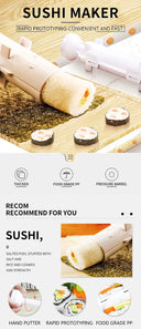 Quick Sushi Maker DIY Roller Rice Mold Sushi Device Gadgets