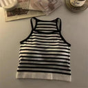 Korean Striped Tank Top: Women's Summer Fashion Essential