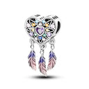 New 925 Silver Chameleon Glowworm Firefly Bead for Pandora