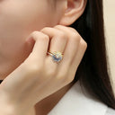 Original 925 Sterling Silver Rings For Women Luxury Jewelry