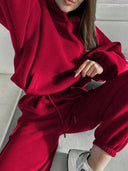 Hoodies And Pants Hoodies Set Clothes Women Two Pieces Set