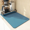 VIKAMA Simple Coffee Mat Diatomite Washable Non-slip Doormat