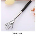 Back Scratcher Telescopic Scratching Back Scratcher Massager Kit  Scraper Extendable Telescoping Itch Health Products Hackle  ourlum.com 01-Black  