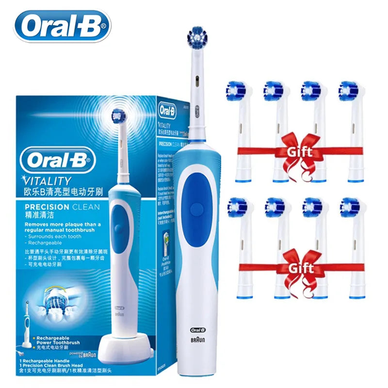 Oral B Electric Toothbrush: Ultimate Whitening & Deep Clean Brush  ourlum.com   