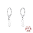 Elegant Silver Pearl Earrings: Timeless Luxury Accessory