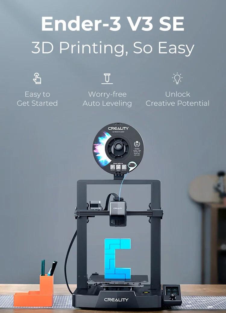 Ender-3 V3 SE 3D Printer: High-Speed Printing & Dual Stability  ourlum.com   