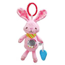 Baby Sensory Hanging Rattles Plush Animals Teether Toy for Babies  ourlum.com rabbit 563  