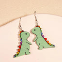 Exaggerated Cartoon Animal Earrings Unique Hip-Hop Jewelry