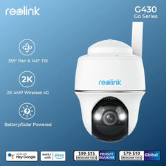 Reolink LTE Outdoor Camera: Smart Animal Detection & 2K Resolution