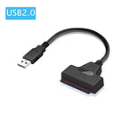 SATA to USB 3.0 Cable Up to 6 Gbps for 2.5 Inch SSD