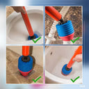 High Pressure Toilet Unblock One Shot Silicone Plunger Tool