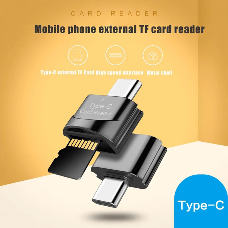 USB 3.0 Type C Card Reader USB-C TF Micro SD OTG Adapter Type-C Memory Card Reader For Laptop Smart Phone Samsung iPhone Xiaomi