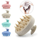 Silicone Scalp Massage Brush for Hair Care and Body Relaxation  ourlum.com   