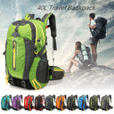 40L Water Resistant Travel Backpack For Camping Hiking