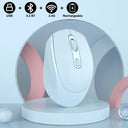 Wireless Rechargeable Bluetooth Optical Mouse for Laptop