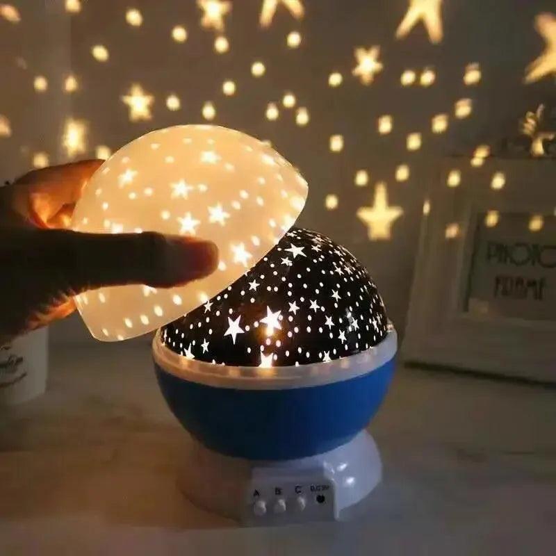 Dreamy Starry Sky Led Night Light Colorful Mini Romantic Star Projection Lamp Warm Glow Table Lamp Super Bright Gift  ourlum.com   