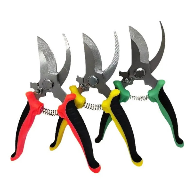 Garden Shears Strong Tree Shears Tin Shears Pruning Shears Garden Shears Household Florist Shears