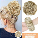 Messy Curly Chignon Bun Wig Stylish Hairpiece for Women