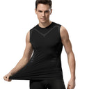 Compression Tank Top Men Gym Shirt Sleeveless Quick Dry