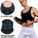 Men's Slimming Compression Tank Top for Workout Support