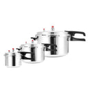 Versatile Electric and Gas Stove Pressure Cooker 3L to 11L