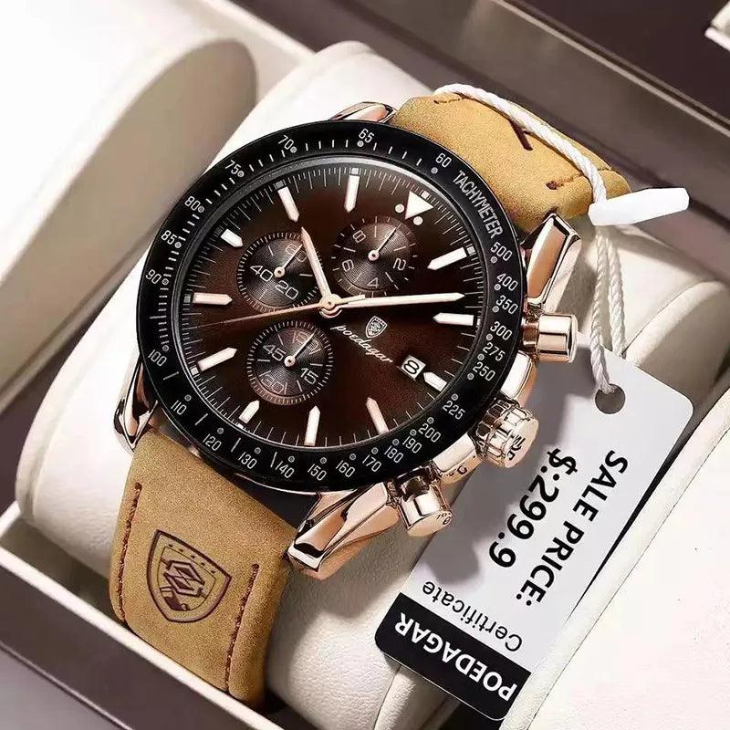 Luxury Silicone Strap Sport Watch: Chronograph Military Timepiece  ourlum.com   