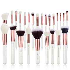 Luxurious Jessup Makeup Brushes: Premium Natural-Synthetic Set