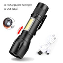 XIWANGFIRE LED Flashlight: Versatile Torch for Outdoor Adventures  ourlum.com B Packing ZOOM 