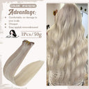 Balayage Clip-In Hair Extensions Luxurious Human Hair Upgrade