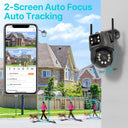 4K HD AI Auto Tracking Outdoor Security Camera: Ultimate Surveillance Experience  ourlum.com   