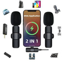 Wireless Lavalier Mini Mic for Live Streaming Audio Quality