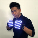 6 Colors Light-emitting Gloves for DJ Party Cosplay Performance