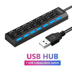 USB Hub with Power Adapter: Enhanced Connectivity for Efficient Work