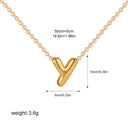 3D Bubble Initial A-Z Alphabet Mini Necklace for Women Girls Dainty Gold Plated Tiny Letter Stainless Steel Jewelry Bijoux Gift