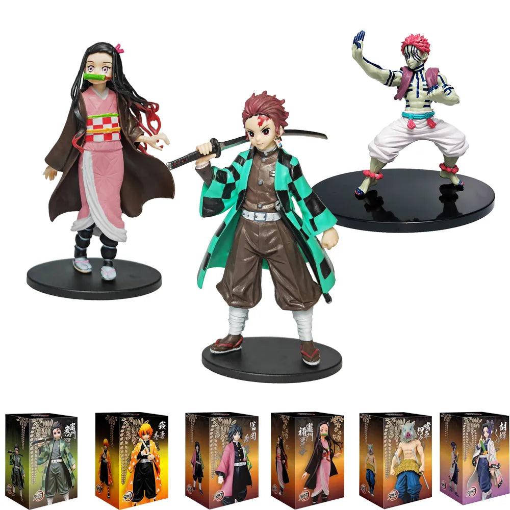 Demon Slayer Anime Action Figures Set: PVC Model Toys - Epic Battles & Characters  ourlum.com   