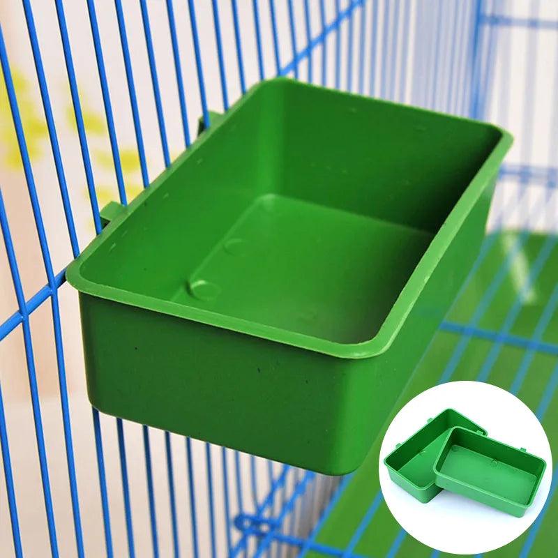 Bird Bath Tub Parrots Parakeet Birdbath Hanging Small Parrot Cage Accessories  ourlum.com Default Title  