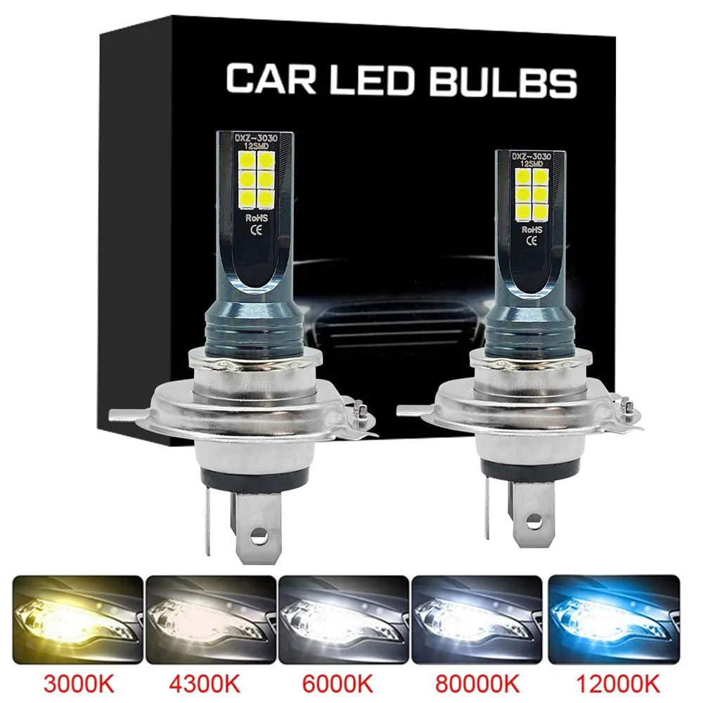 LED Headlight & Fog Light Bulbs: Ultimate Visibility with Customizable Color Options  ourlum.com   