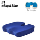 Ergonomic Memory Foam Gel Seat Cushion for Back Pain Relief