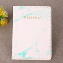 Passport Cover: Elegant World-Themed Travel Holder Gift