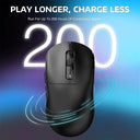 X3 Wireless Gaming Mouse: Ultra-Light Bluetooth 26K DPI Sensor for Gamers  ourlum.com   